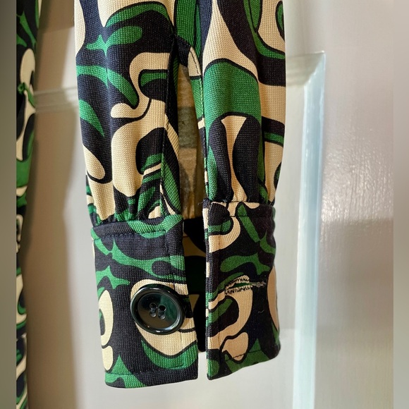 Diane von Furstenberg Silk Long Sleeve Dress, 2 - Picture 8 of 15